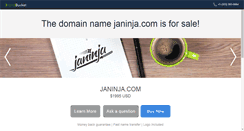 Desktop Screenshot of janinja.com
