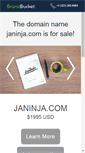 Mobile Screenshot of janinja.com